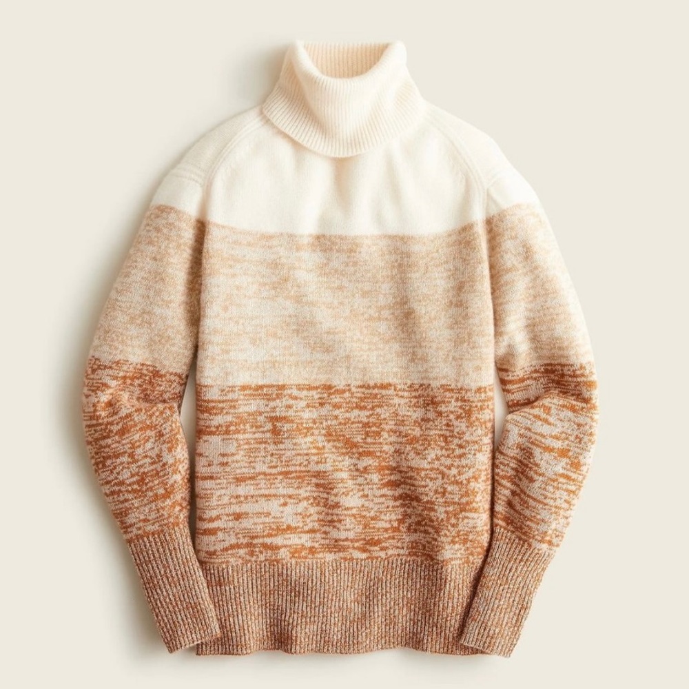 J. Crew cashmere turtleneck sweater